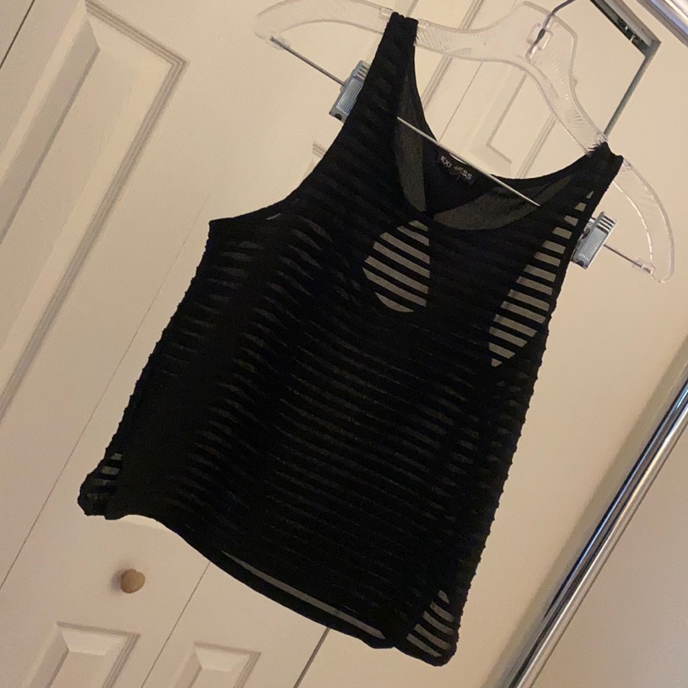 Going out black express tank